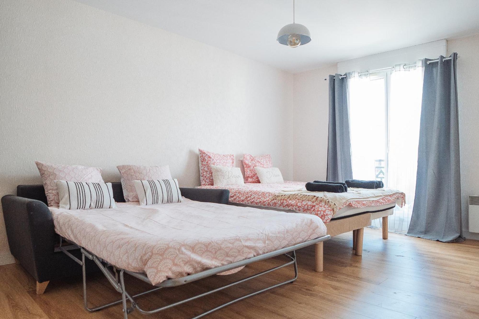 Cosy Studio Entre Paris Et Disneyland Paris Apartment Esbly Exterior photo